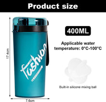 Protein Shaker 400ML mit Mixball, BPA-frei & Auslaufsicher