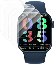 Panzerglas Displayschutz Apple Watch Series 9/8/7 41mm 4er Pack