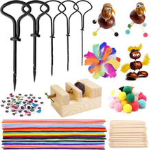 Kastanienbohrer Set Bohrer DIY Bastel Herbstdekoration