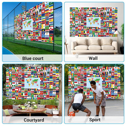 Dekoration Frankreich Paris Spiele 2024 Flaggen Banner 180 x 110 cm