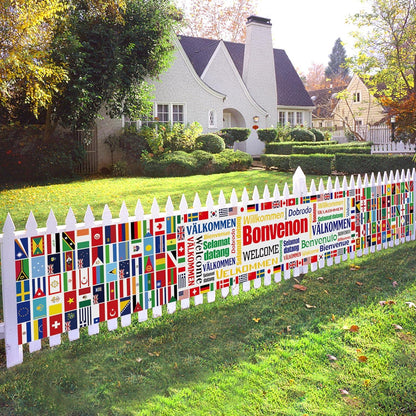 Flaggen Banner Dekoration 2024 Spiele Paris Frankreich 270 * 40 cm