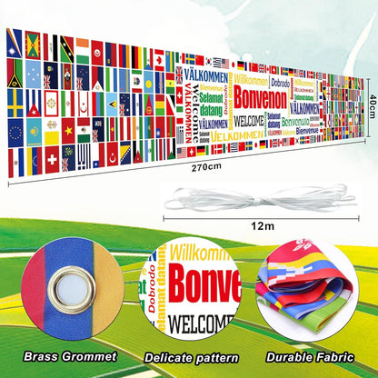 AFYHH 2024 Spiele Frankreich Paris Flaggen Banner Dekoration
