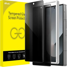 Samsung Galaxy Z Fold 6 Anti-Spy Schutzfolie 9H Glas - 2 Stück