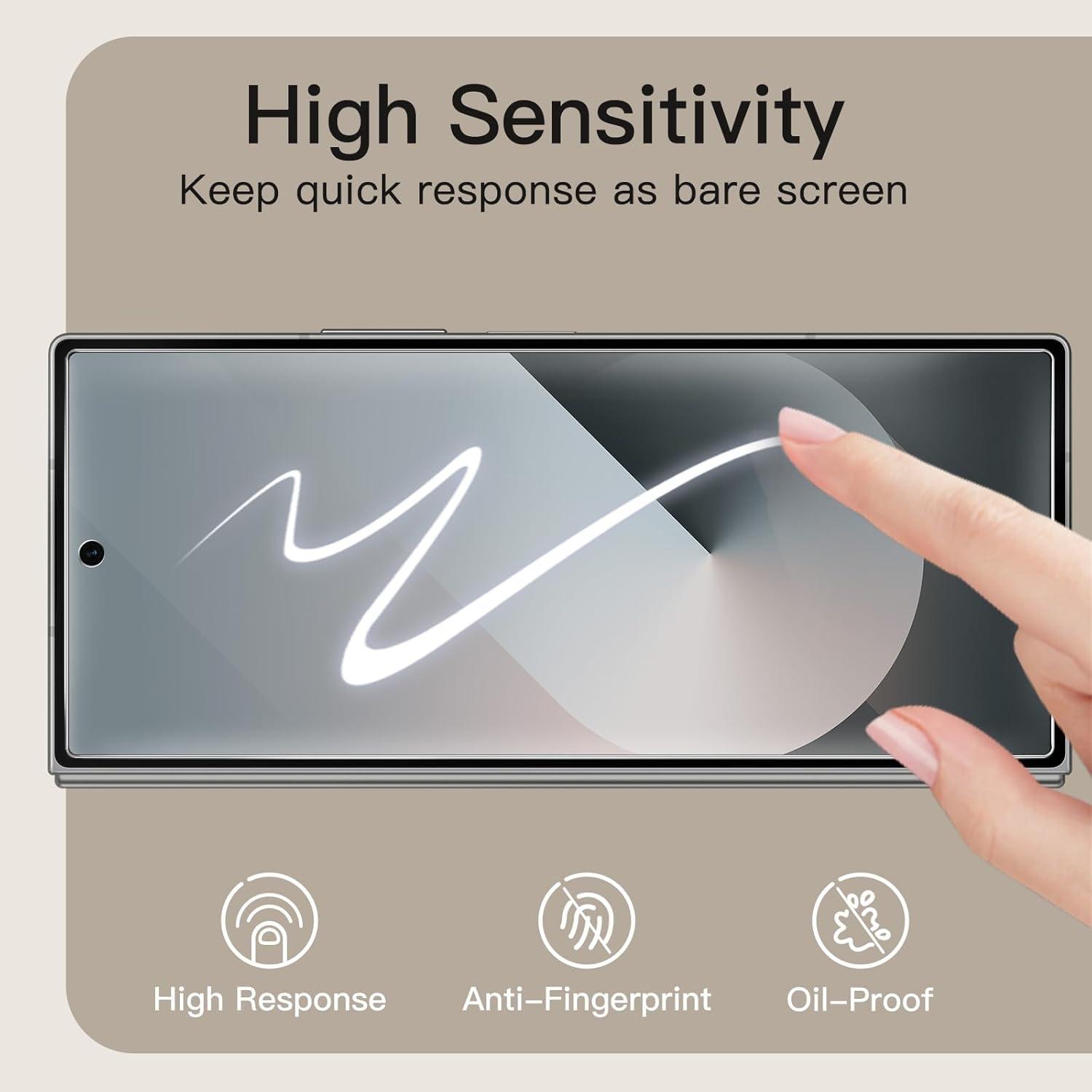 Sichtschutz Samsung Galaxy Z Fold 6 Anti-Spy Glas 2 Stück