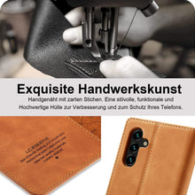 Handyhülle Samsung Galaxy A05S Leder Schutzhülle Klappbar