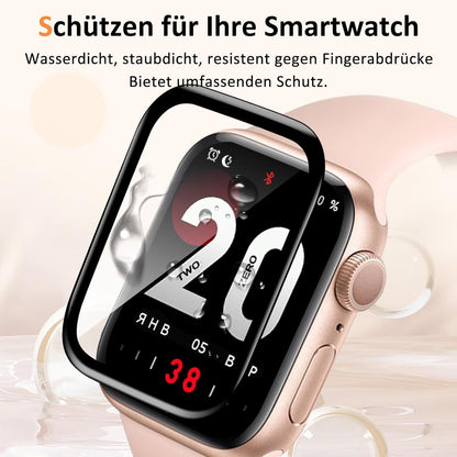 2x Panzerglas Apple Watch 41mm Schutzfolie 9H HD Klar