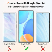 2er Set Panzerglas Google Pixel 7A 5G Displayschutzfolie, 9H