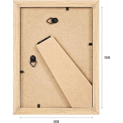 Spotjoy Bilderrahmen 10x15cm 12er Set Holzrahmen Fotorahmen