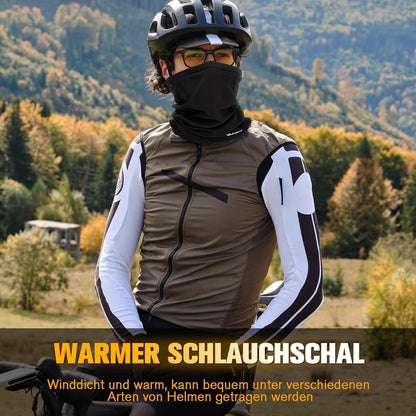 Herren Schlauchschal Winter Loop Schal atmungsaktiv & winddicht