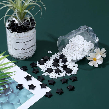 20 Stück Sternkristall Set Obsidian Edelsteine Glückssteine Meditation