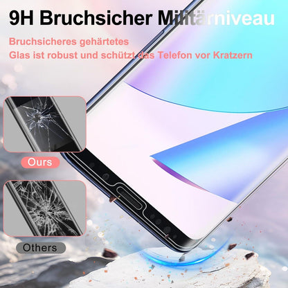 2x Samsung Galaxy S9 Panzerglas Schutzfolie 9H HD Fingerabdruck-ID