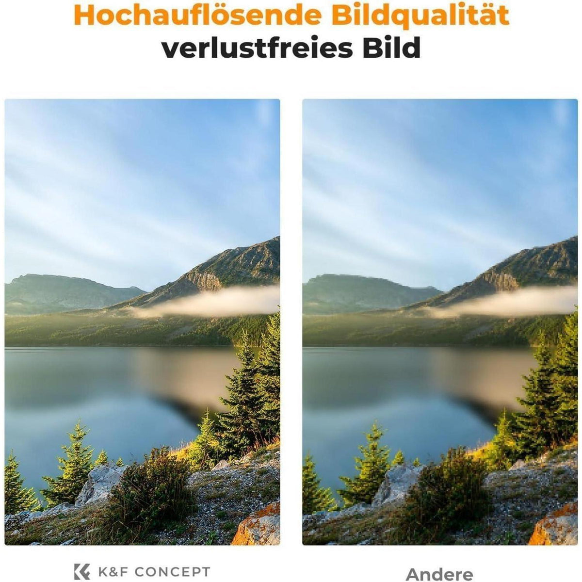 Magnetischer Variabler Graufilter ND2-32 (1-5 Stop) 77mm