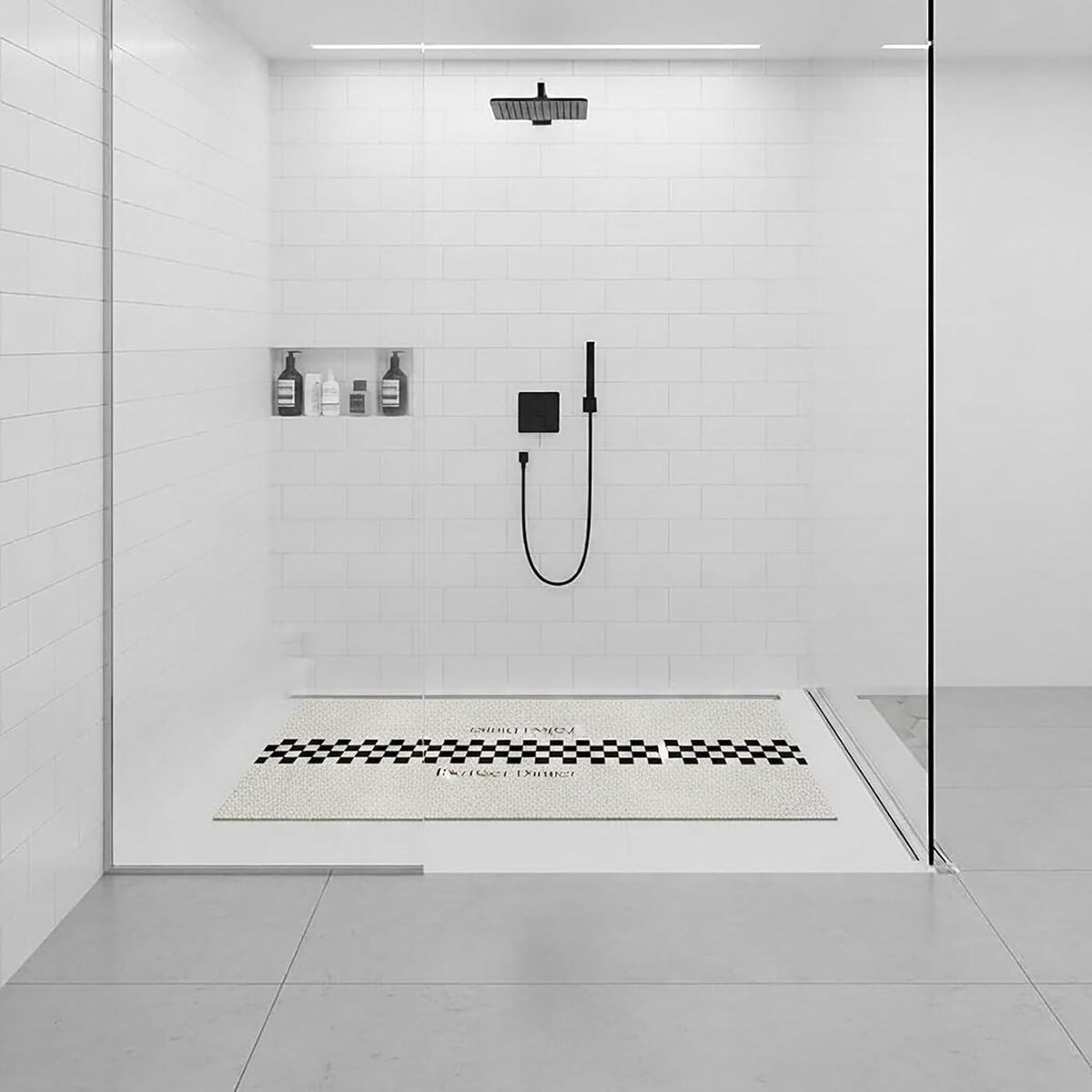 Rutschfeste Duschmatte 120x150 cm – Weich, Komfortabel & Antirutsch