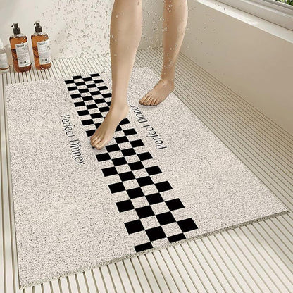 Rutschfeste Duschmatte 100x120 cm – Weich, Modern & Zuschneidbar