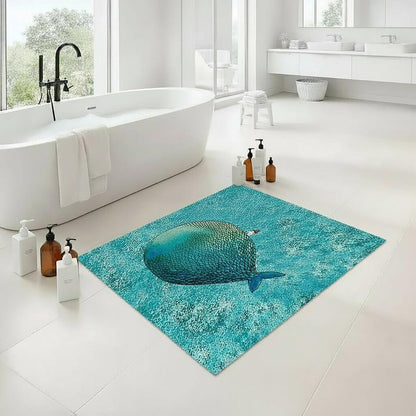Rutschfeste Duschmatte 100x100 cm – Modern & Komfortabel