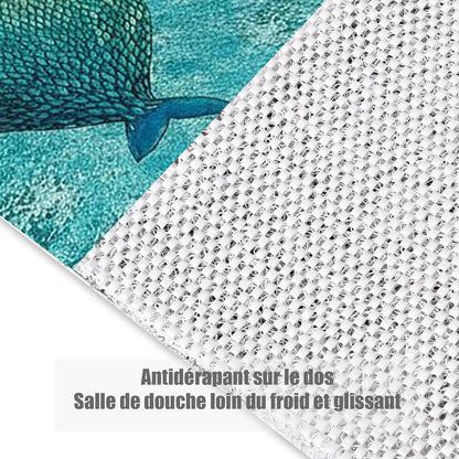 Rutschfeste Duschmatte 100x100 cm – Modern & Komfortabel