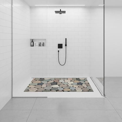 Rutschfeste Duschmatte 100x120 cm – Weich, Komfortabel & Zuschneidbar