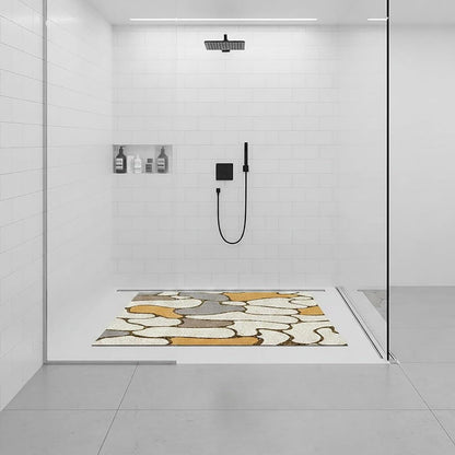 Rutschfeste Duschmatte 80x100 cm – Weich, Komfortabel & Schnell Trocknend