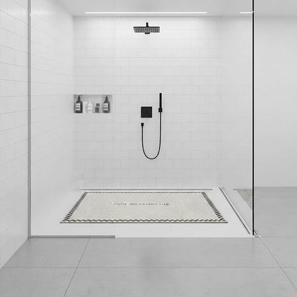 Rutschfeste Duschmatte 90x120 cm – Weich, Komfortabel & Zuschneidbar