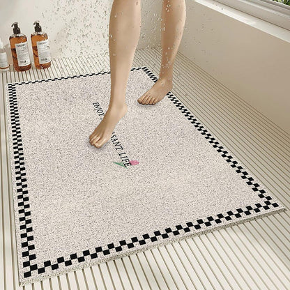 Rutschfeste Duschmatte 80x120 cm – Modern & Komfortabel