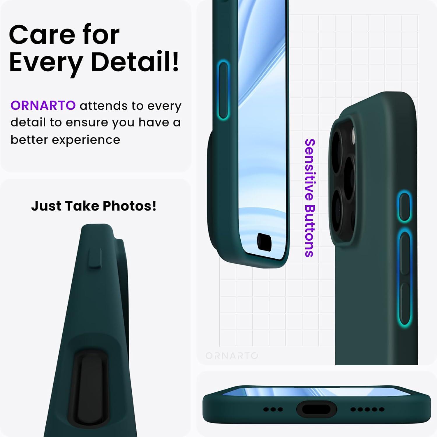 Silikon Hülle iPhone 16 Pro 6,3 Zoll flüssiges Silikon Olivgrün