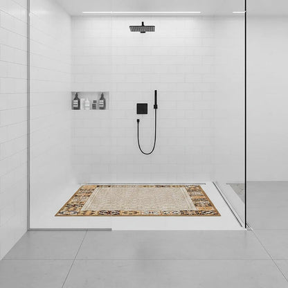Rutschfeste Duschmatte 80x100 cm – Weich, Komfortabel & Zuschneidbar