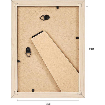 Spotjoy Bilderrahmen 13x18cm 3er-Set Holzrahmen mit