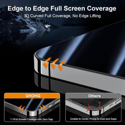 Panzerglas Schutzfolie iPhone 16 Pro Max Kamera Sichtschutz