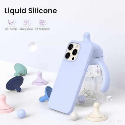 iPhone 16 Pro Hülle Silikon flüssig Kratzfeste stoßfeste Schutzhülle