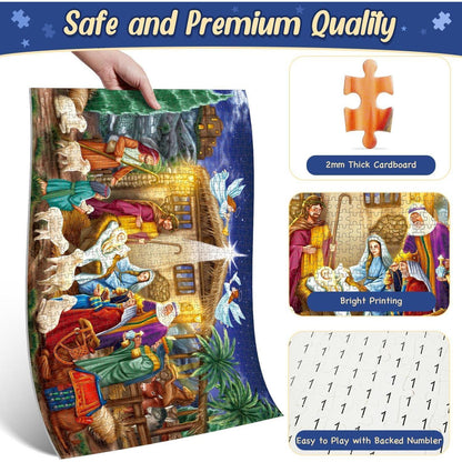 Adventskalender Puzzle für Jungen - hochwertiges Design
