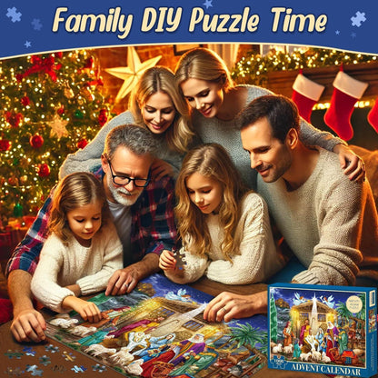 Adventskalender Puzzle für Jungen - hochwertiges Design
