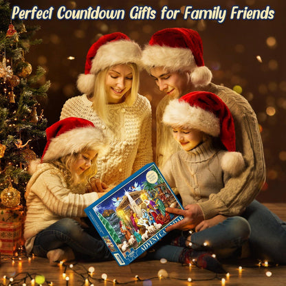 Adventskalender Puzzle für Jungen - hochwertiges Design