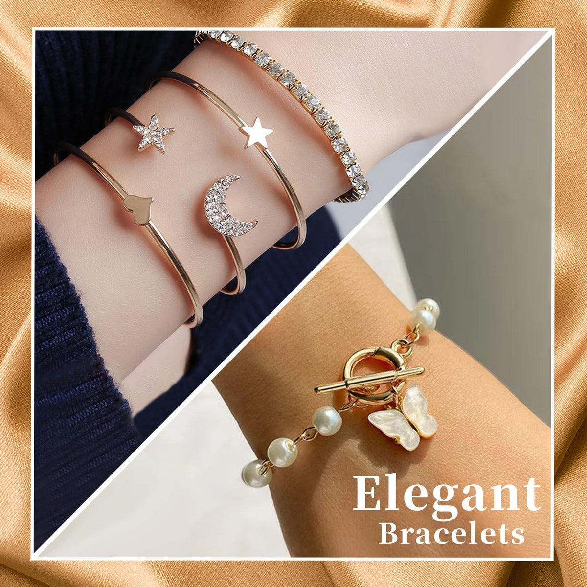 Adventskalender Damen 2024 Schmuck Set 24 Tage Weihnachts-Countdown