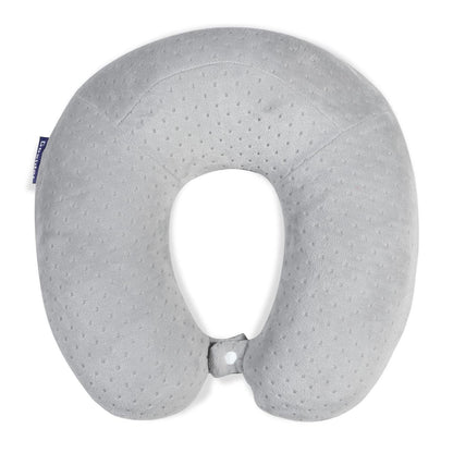 Reisekissen Nackenkissen Memory Foam Grau – Flugzeug, Auto, Zuhause