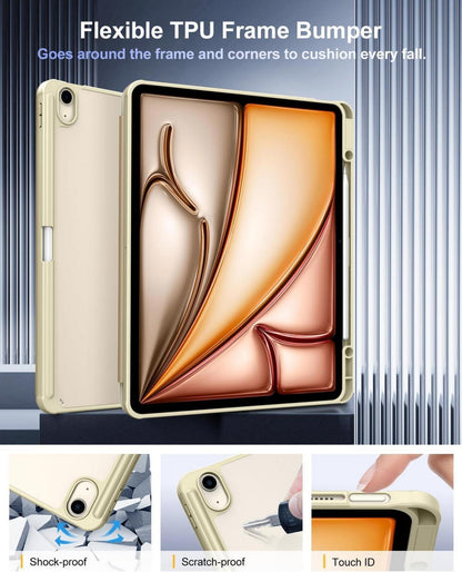 Schutzhülle für iPad Air 13 Zoll 2024 mit Stifthalter & Ständer