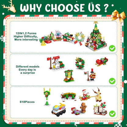 Weihnachts-Adventskalender 2024 für Kinder und Erwachsene