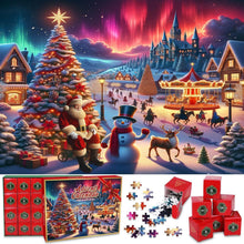 Adventskalender 2024 Kinder Weihnachtspuzzle Spielzeug