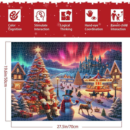 Adventskalender 2024 Kinder Weihnachtspuzzle Spielzeug
