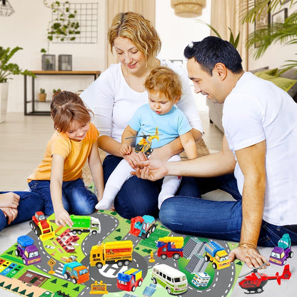 Adventskalender Kinder Jungen Auto Spielzeug 2024