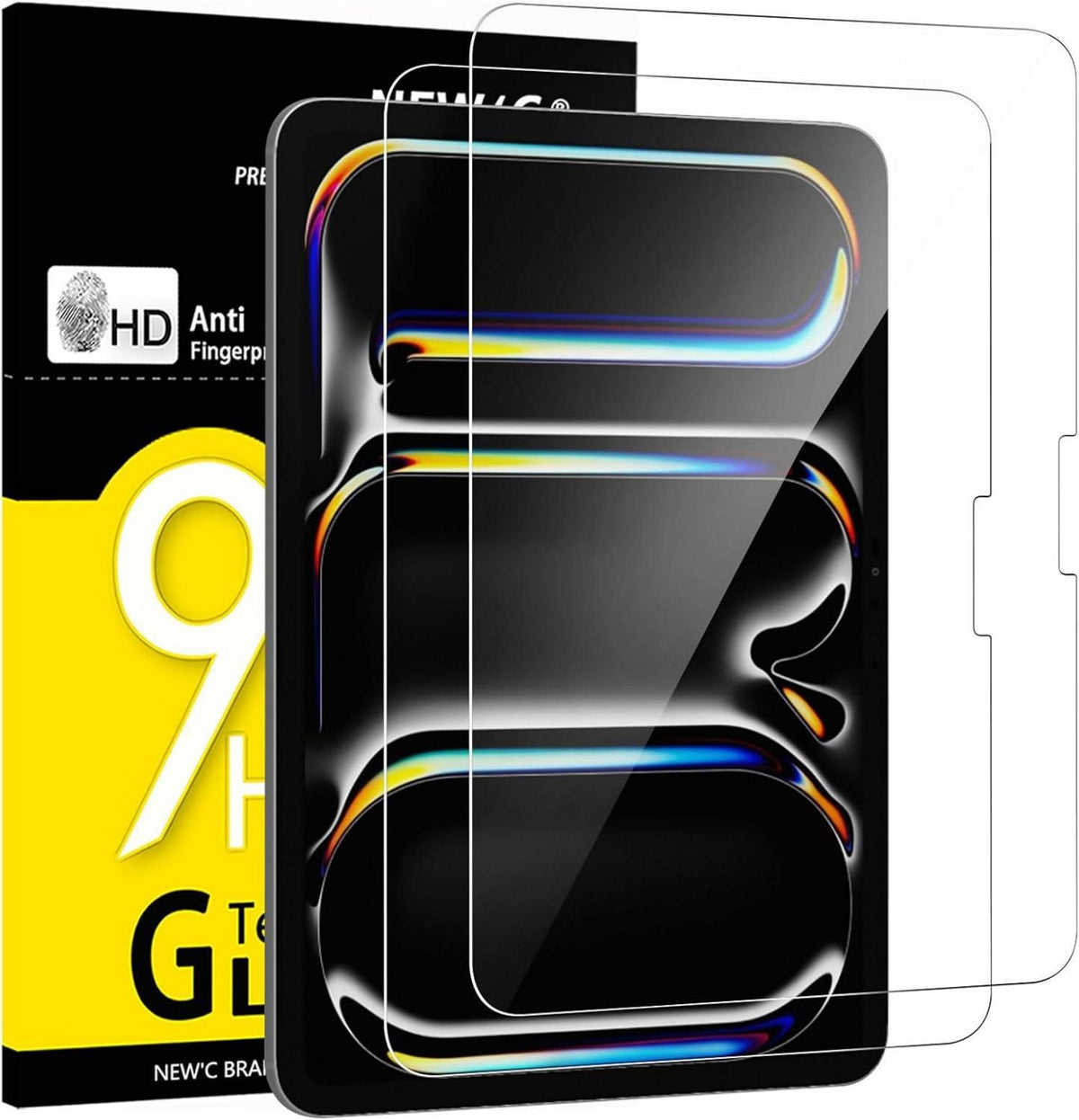 Schutzfolie für iPad Pro 11 Zoll M4 (2024) Panzer Glas Folie 9H Härte
