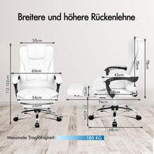 Ergonomischer Bürostuhl mit Massagefunktion und