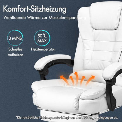Ergonomischer Bürostuhl mit Massagefunktion und
