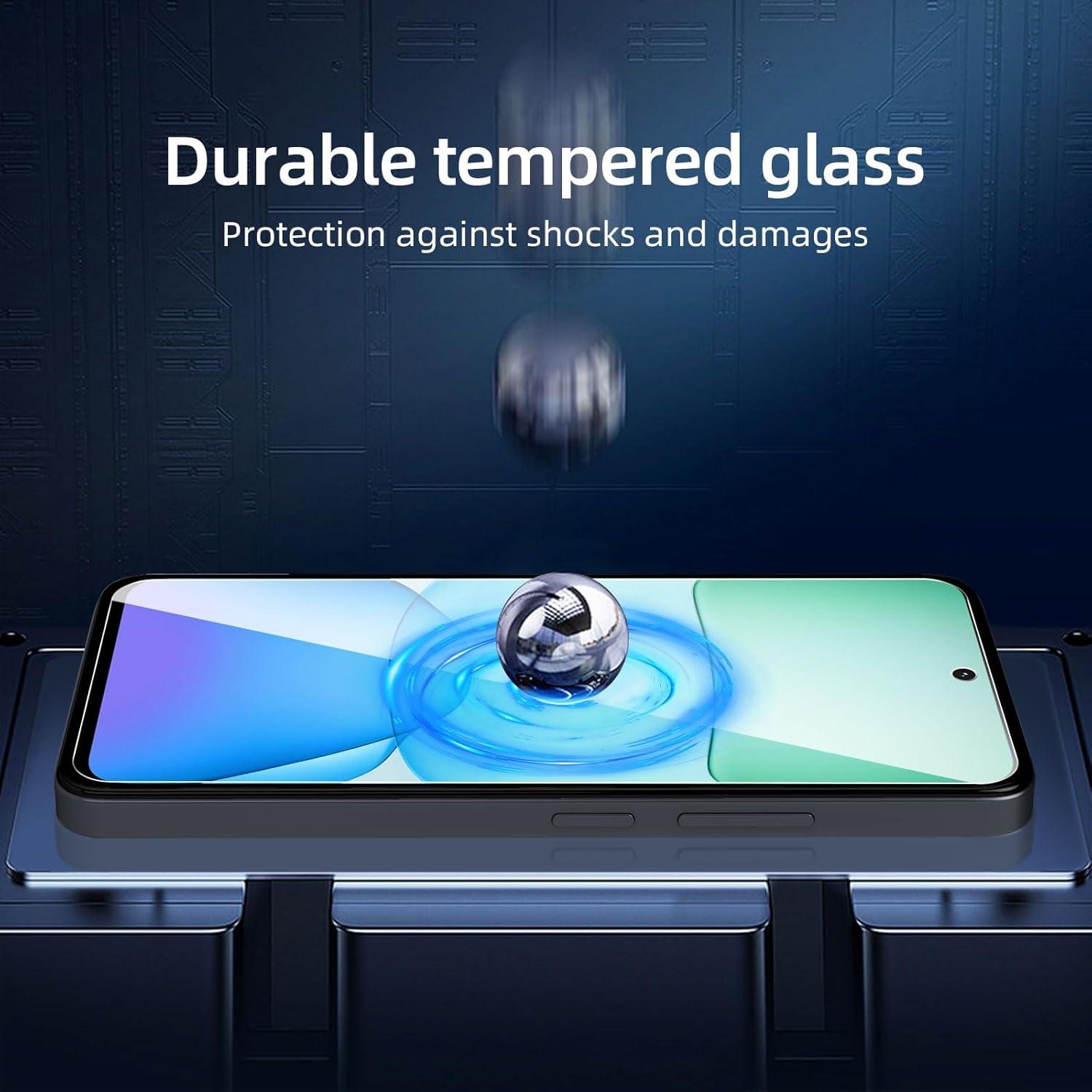 Panzer Schutz Glas Xiaomi Redmi 13 3er Set Kratzfest 9H Ultra-klar
