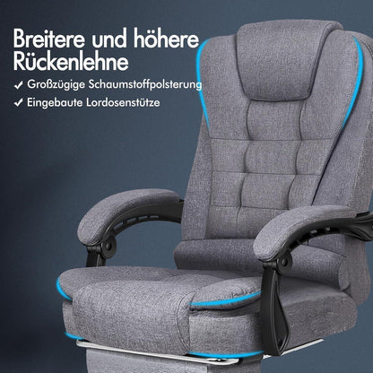 ALFORDSON Ergonomischer Bürostuhl mit