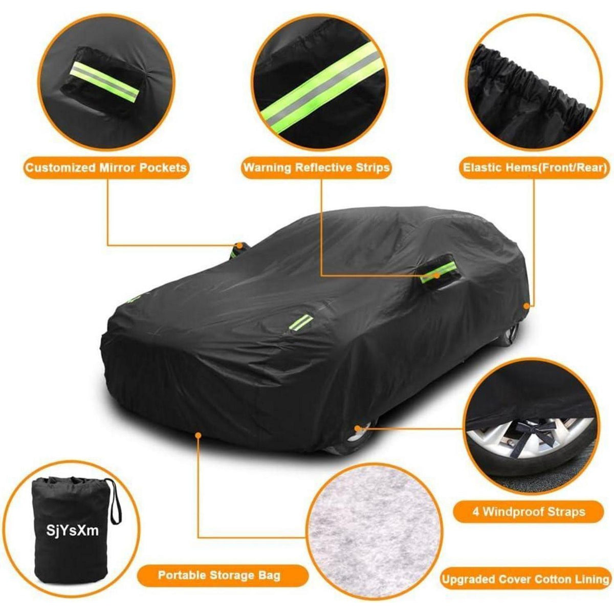 Autoabdeckung Jeep Wrangler 2-Door 2007-2025 Wasserdicht