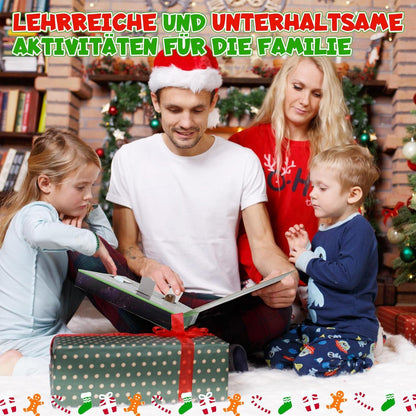 Adventskalender 2024 Edelsteine Natürlichen für Kinder 24 Tage