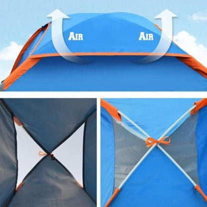 Wurfzelt 2 Personen Wasserdicht Pop Up Campingzelt