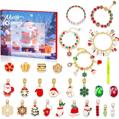 DIY Weihnachtsarmband Adventskalender für Kinder 2024