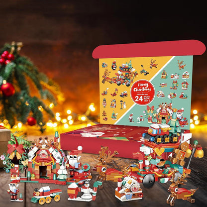 Weihnachts-Adventskalender 2024 für Kinder – Bausteine