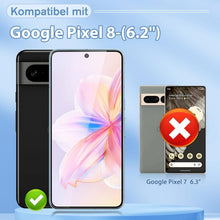Agedate Panzerglas Google Pixel 8 Schutzfolie 2 Stück 9H